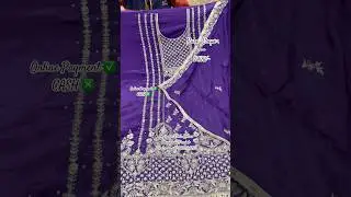 Wedding Pure Crepe Suits Heavy Look &hearts;️