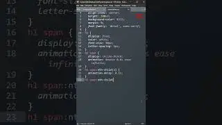Bouncing Text Effect | HTML CSS