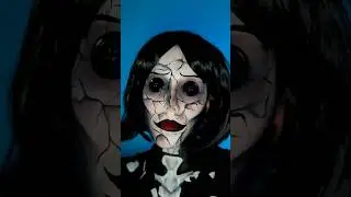 THE OTHER MOTHER CORALINE MAKEUP TUTORIAL🩸 #coraline #halloweenmakeup #halloween #othermother