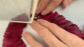Easy DIY Ruffle Flowers: Turn Fabric Scraps Into Beautiful Decorations!