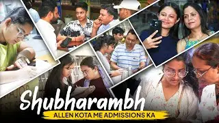 🌸 Shubharambh Kota Me Admissions Ka | Walkthrough | ALLEN