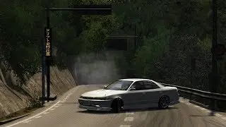 90s Golden Spot Drift Project New Touge! Route 4 Minoo Katsuoji! - Assetto Corsa