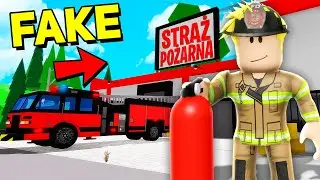 OTWORZYŁEM PODRÓBKĘ STRAŻY POŻARNEJ na Brookhaven rp...!