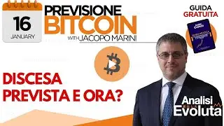 Bitcoin: DISCESA PREVISTA E ORA?