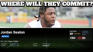 18 ESPN TOP 300 Uncommited Recruits And WHERE They're PROJECTED To Go | COLLEGE FOOTBALL RECRUITING