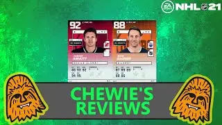 CHEWIE REVIEW | NHL MOMENTS | 92 OVR JASON ARNOTT AND 88 OVR SAM GAGNER | NHL 21