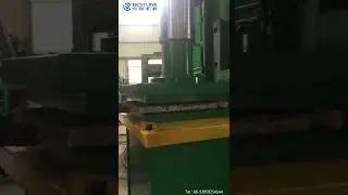 Hydraulic Stone Pressing Machine to stamp multi-pieces of rectangle strip marble tiles