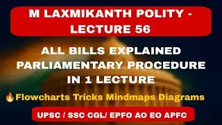 Money Bill, Ordinary Bill, Constitutional Amendments EXPLAINED | UPSC Polity 2026 Lecture 56