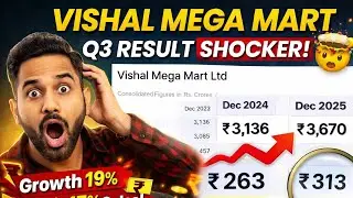 Vishal Mega Mart Q3 Result 2025 🔥 | 19% Profit Growth | Dec Quarter Analysis 🛑