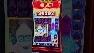 BIG Diamonds came out on Aristocrat's Spooky Link Yo Yeti! Great win Fam!