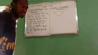 Scalar Multiple of a Vector:Example 2