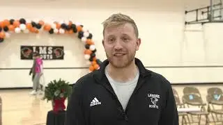 Гаррид Хэлси (Вайоминг 25) беседует с Фондом семьи Милкен
