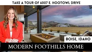 Boise home tour: Modern, contemporary Boise foothills home for sale