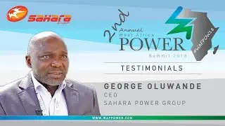 Sahara Power Group - George Oluwande #WAFPOW18 Testimonial