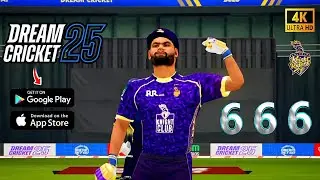 Dream Cricket 25 IPL Gameplay 🏏 | Realistic Cricket Action 💥 @TapGameplay 