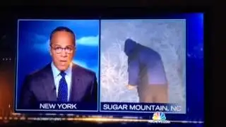 NBC Reporter Takes a Leak On Air