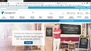 How to add text to IAYT business card (or pamphlet) on Vistaprint