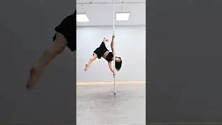 Pole-dance связка, трюки на пилоне #olushkasmi #poledance #киров