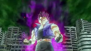 DRAGON BALL XENOVERSE 2 Transformation Mods: Super Saiyan Purple for Male CAC's