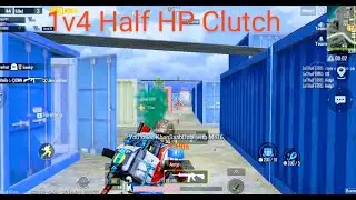 1HP 1v4 Clutch In Georgopol🔥🔥🔥 | Funny Clutch | PUBG Mobile