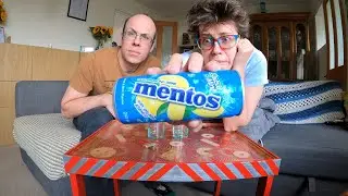 Newfords Try: Lemon and Mint Mentos Drink