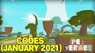 Roblox Pet Heroes Codes January 2021