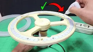 Repair LED bulb easily at home
