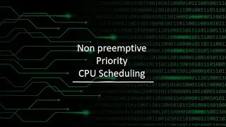 Non preemptive Priority CPU Scheduling | Operating Systems | Anna University | Engineering | Tamil