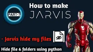 how to make Jarvis in python (part-7) | Jarvis Python projects | python iron man ai | AviUpadhyay