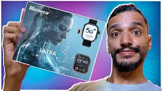 MICROWEAR ULTRA AI 3 5G VERS&Atilde;O 2025 - SMARTWATCH FULL ANDROID COM GPS E WHATSAPP - UNBOXING