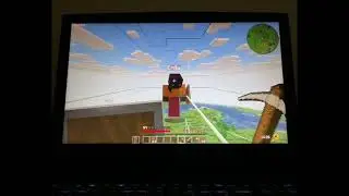 minecraft | dropping from our invisible watchtower