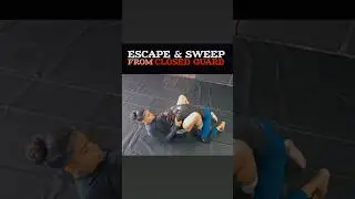 Escape & sweeps from closed guard position #coachronnyy #motivation #martialarts #mma #sweeps