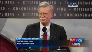 &bull; Amb. John Bolton &bull; Iowa Freedom Summit &bull; 1/24/15 &bull;