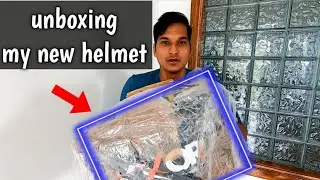 Unboxing my brand new helmet 🤩😍| cops bikerz soul | srinivlogs