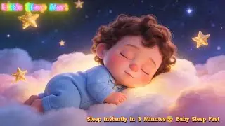 Rain 🌧️ 4 Hours Lullaby for Newborn Babies 🌙 Sleep Instantly in 3 Minutes😴 Baby Sleep Fast