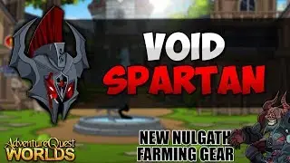 Nulgath items! Void Spartan AQW AdventureQuest Worlds