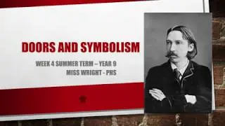 GCSE Jekyll and Hyde - Doors and Symbolism