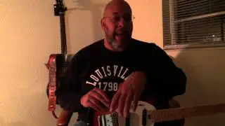 Tim Walker's first guitar