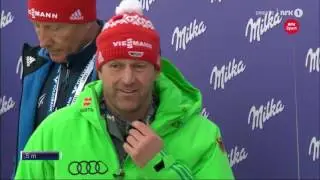 Andreas Wellinger - 126,5 m - Dangerous Jump - Holmenkollen 2017