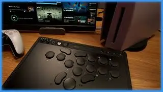 Как подключить бесрычажный аркадный контроллер 8bitdo к PS5