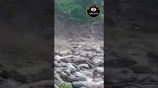 Live Damage reported to houses and roads in  Kullu , Himachal Pradesh #instantlive4u #shorts