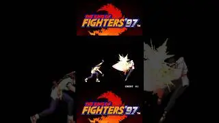 The Kof 97 Yuri Vs Chizuru #kof #multiplayer #fightinggames
