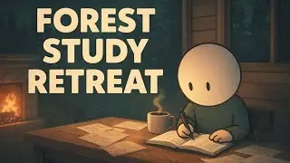 3 HOURS FOREST STUDY RETREAT &ndash; Pomodoro 50/10 | Nature Lo-fi with Mr. Tiny