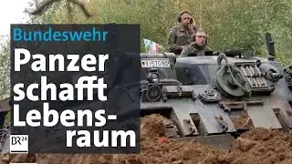 Panzereinsatz für den Artenschutz der Gelbbauchunke | Abendschau | BR24