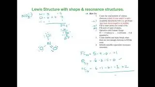 10.3 LewisStructure - Nitrate, resonance and shape