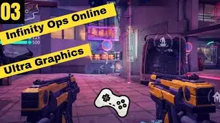 Infinity Ops Gameplay Ultra Graphics Best Soothing game 2021 | Cyberpunk Android Gameplay