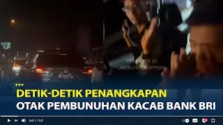 Detik-detik Penangkapan Otak Pembunuhan Kacab Bank BRI, Kejar-kejaran Ditengah Hujan