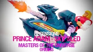 Prince Adam Sky Sled Master Of The Universe Origins Mattel | Recensione