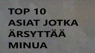 LUONTORETKI | ? | PIENET &Auml;RSYTT&Auml;V&Auml;T ASIAT (HD)
