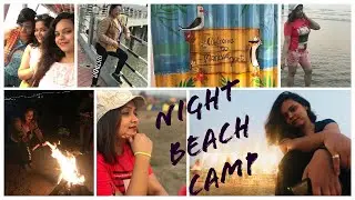 Beach Camping Alibaug - Night at Revdanda